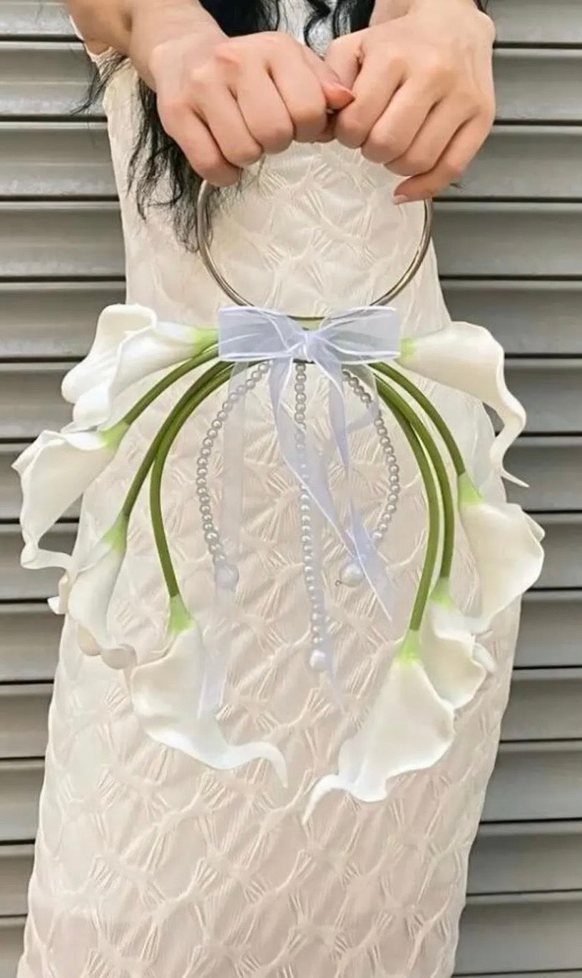 Bridal Pearl Ring Bloom